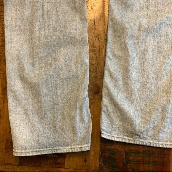 42x33 Guess jeans men Pants Painted White Denim Slim Straight Lincoln Hipster - Picture 11 of 11